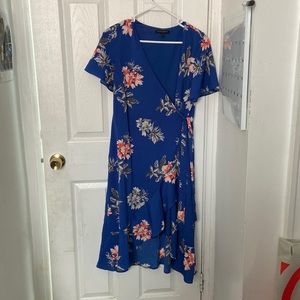 Blue Floral Dress